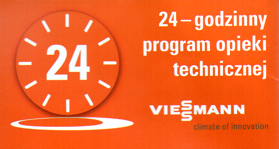 Serwis 24h program opieki technicznej Viessmann Serwis 24h program opieki technicznej Viessmann